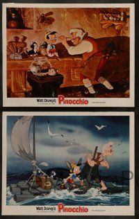 3t726 PINOCCHIO 4 LCs R78 Disney classic fantasy cartoon about a wooden boy who wants to be real!