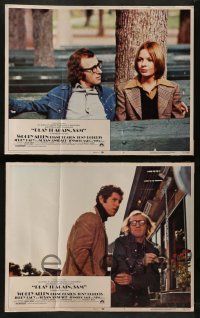 3t728 PLAY IT AGAIN, SAM 4 LCs '72 great images of Woody Allen & Diane Keaton, Tony Roberts!