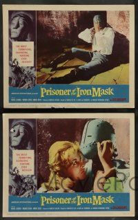 3t331 PRISONER OF THE IRON MASK 8 LCs '62 the most terrifying torture ever devised!