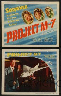 3t332 PROJECT M-7 8 LCs '53 The Net, cool airplane windows tc art, suspense is airborne!