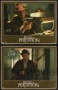 3t538 ROAD TO PERDITION 7 LCs '02 Tom Hanks, Paul Newman, Jude Law, directed by Sam Mendes!