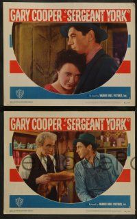 3t740 SERGEANT YORK 4 LCs R49 World War I's most decorated soldier Gary Cooper & Brennan!