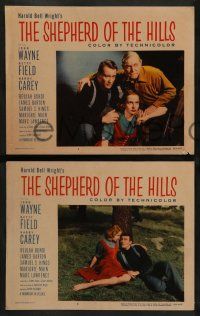 3t839 SHEPHERD OF THE HILLS 3 LCs R55 gorgeous Betty Field, Harry Carey & big John Wayne!