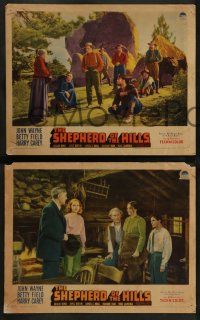 3t838 SHEPHERD OF THE HILLS 3 LCs '41 Betty Field & Harry Carey, from Harold Bell Wright novel!