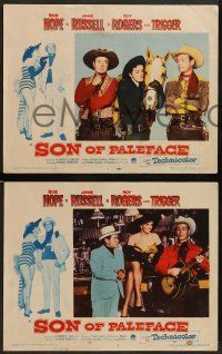 3t540 SON OF PALEFACE 7 LCs '52 Roy Rogers, Trigger, Bob Hope & sexy Jane Russell!