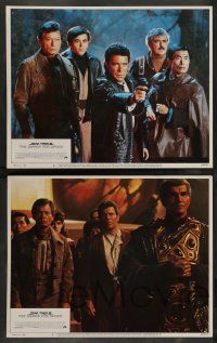 3t392 STAR TREK III 8 LCs '84 The Search for Spock, Leonard Nimoy & William Shatner, George Takei!