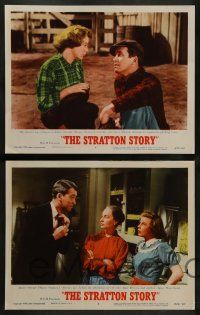 3t632 STRATTON STORY 5 LCs R56 Chicago White Sox baseball player James Stewart & June Allyson!