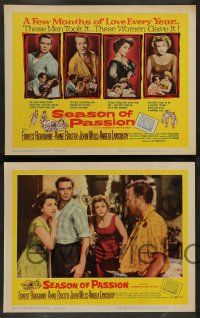 3t404 SUMMER OF THE SEVENTEENTH DOLL 8 LCs '60 Ernest Borgnine, Baxter, Mills, Season of Passion!