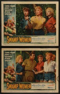 3t412 SWAMP WOMEN 8 LCs '56 love-starved Louisiana bayou women lust for men, weird adventure!