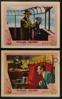 3t587 THIEF 6 LCs '52 Ray Milland & Rita Gam filmed entirely without a single spoken word!