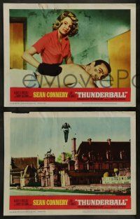 3t849 THUNDERBALL 3 LCs '65 great of images Sean Connery as secret agent James Bond 007!!