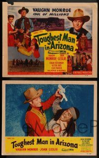 3t453 TOUGHEST MAN IN ARIZONA 8 LCs '52 images of Vaughn Monroe, Joan Leslie, western musical!