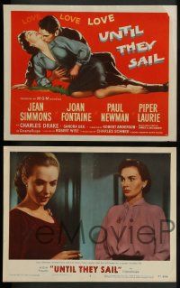 3t473 UNTIL THEY SAIL 8 LCs '57 U.S. Marine Paul Newman in love with New Zealander Jean Simmons!