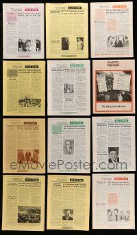 3w053 LOT OF 17 NATO NEWS EXHIBITOR MAGAZINES '73 filled with great images & information!