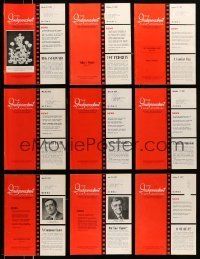 3w073 LOT OF 13 INDEPENDENT FILM JOURNAL EXHIBITOR MAGAZINES '76-78 great images & information!