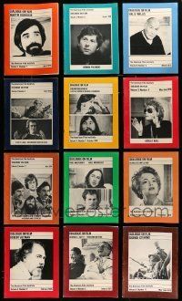 3w080 LOT OF 31 AMERICAN FILM INSTITUTE: DIALOG ON FILM MAGAZINES '70s Scorsese, Polanski & more!