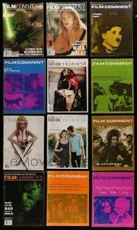 3w090 LOT OF 15 FILM COMMENT MAGAZINES '60s-00s filled with great movie images & information!