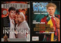 3w232 LOT OF 2 DOCTOR WHO MAGAZINES '03-06 great images & info from the popular TV series!
