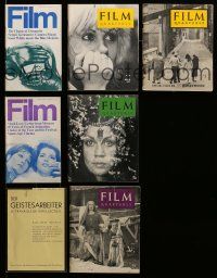 3w149 LOT OF 7 DIGEST SIZED MOVIE MAGAZINES '60s filled with great movie images & information!