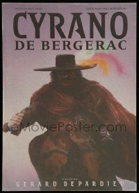 3x151 CYRANO DE BERGERAC Czech 12x17 '91 Gerard Depardieu as Edmond Rostand's big-nosed hero!