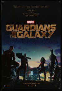 3x083 GUARDIANS OF THE GALAXY teaser Danish '14 Zoe Saldana, Marvel Comics sci-fi!