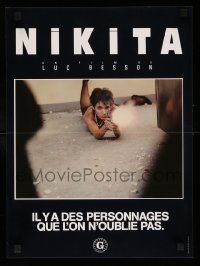 3x498 LA FEMME NIKITA awards French 15x20 '91 Luc Besson, sexy Anne Parillaud w/pistol!
