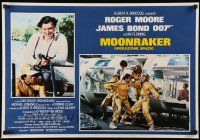 3x330 MOONRAKER set of 10 Italian 18x26 pbustas '79 great images of Roger Moore as James Bond!