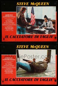 3x340 HUNTER set of 6 Italian 13x18 pbustas '80 different images of Steve McQueen!