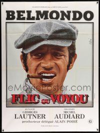 3y708 COP OR HOOD French 1p '79 Georges Lautner's Flic ou voyou, Jean-Paul Belmondo by Mascii!
