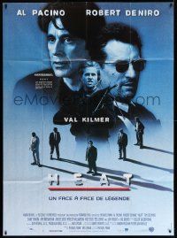3y774 HEAT French 1p '95 Al Pacino, Robert De Niro, Val Kilmer, Michael Mann directed!