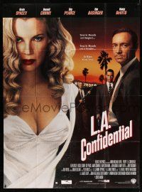 3y810 L.A. CONFIDENTIAL French 1p '97 Kevin Spacey, Russell Crowe, Danny DeVito, sexy Kim Basinger