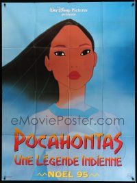 3y896 POCAHONTAS advance French 1p '95 Walt Disney, Native American Indians, great cartoon image!