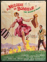 3y946 SOUND OF MUSIC French 1p '65 Rodgers & Hammerstein classic, art of Julie Andrews & top cast!