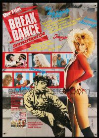 3y346 DANCE MUSIC German 2p '84 great images of 1980s dancers, Break Dance Sensation!
