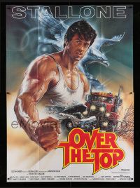 3y360 OVER THE TOP German 2p '87 different Casaro art of armwrestling trucker Sylvester Stallone!
