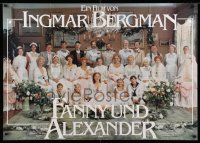 3y399 FANNY & ALEXANDER German 33x47 '83 Ingmar Bergman classic, great portrait of entire cast!