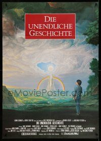 3y433 NEVERENDING STORY German 33x47 '84 Wolfgang Petersen, different fantasy art by Ulde Rico!