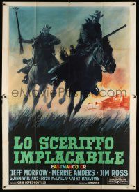 3y167 FIVE BOLD WOMEN Italian 2p '59 different Averardo Ciriello art of cowboys on horses!