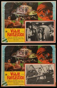 3y509 FANTASTIC VOYAGE 3 Mexican LCs '66 Raquel Welch journeys to the human brain, different images!