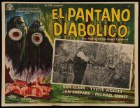 3y547 GIANT LEECHES Mexican LC '62 great border art of the monsters by Contreras!