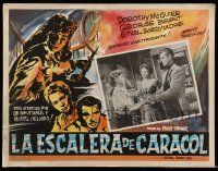3y587 SPIRAL STAIRCASE Mexican LC R50s Dorothy McGuire, George Brent & Rhonda Fleming!