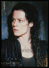 3y327 ALIEN RESURRECTION set of 4 German LCs '97 great images of Sigourney Weaver & Winona Ryder!