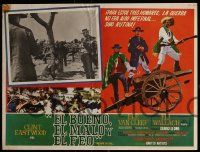 3y517 GOOD, THE BAD & THE UGLY 2 Mexican LCs '69 Clint Eastwood, Lee Van Cleef, Sergio Leone