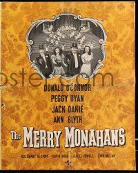 3y031 MERRY MONAHANS pressbook '44 Donald O'Connor, sexy Peggy Ryan, Ann Blyth, Jack Oakie!