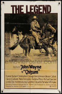3z169 CHISUM 1sh '70 Andrew V. McLaglen, Forrest Tucker, The Legend big John Wayne!