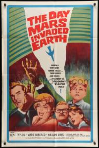 3z209 DAY MARS INVADED EARTH 1sh '63 their brains were destroyed by alien super-minds!