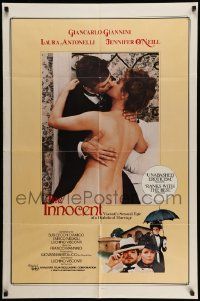 3z423 INNOCENT 1sh '79 Luchino Visconti's final movie, L'Innocente, Giannini, Antonelli