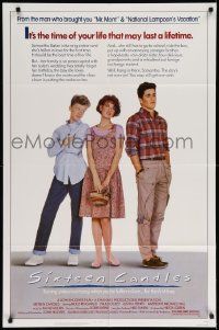 3z809 SIXTEEN CANDLES 1sh '84 Molly Ringwald, Anthony Michael Hall, directed by John Hughes!