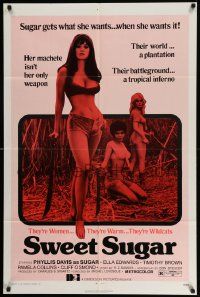 3z855 SWEET SUGAR 1sh '72 sexy bad girls, Sugar gets what she wants...when she wants it!