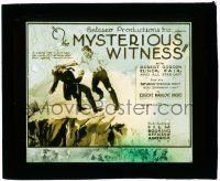 4a147 MYSTERIOUS WITNESS glass slide '23 in a blind fury of hurt rage, casting blow after blow!
